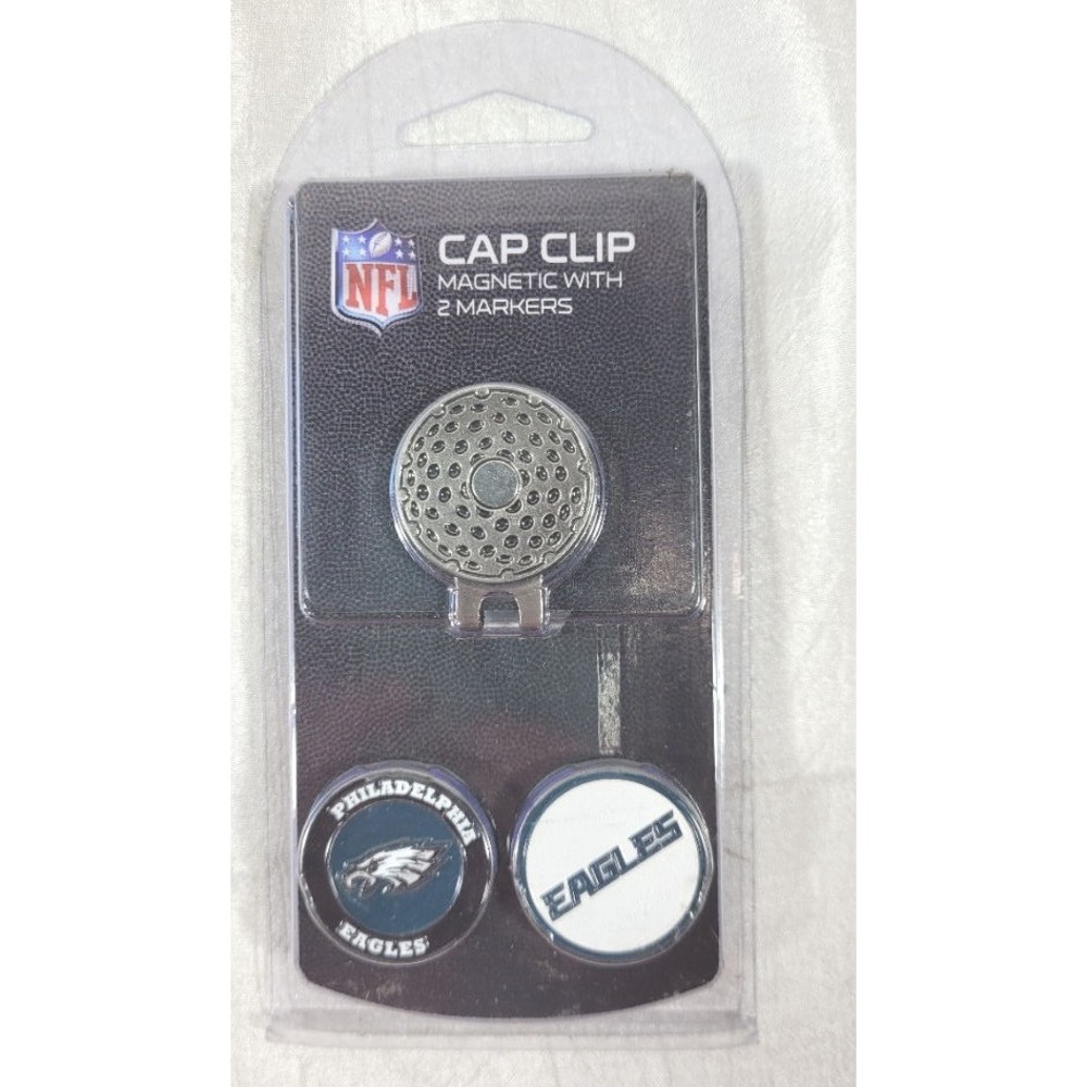 NFL Philadelphia Eagles Golf Cap Clip Magnetic w/ 2 Markers